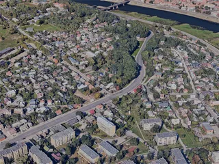 Kaunas City, Lithuania (2023) 3D Model preview