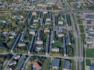 Klaipeda City, Lithuania (2024) 3D Model preview