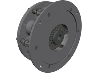 Kobelt Tension Brake 5409-A 3D Model preview
