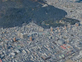 Takamatsu City, Japan (2025) 3D Model preview