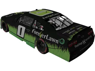 NASCAR Trophy Truck 3D Model preview