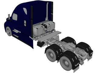 Frieghtliner Cascadia (2020) 3D Model preview