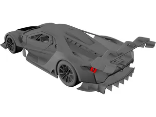 Ford GT40 (2023) 3D Model preview
