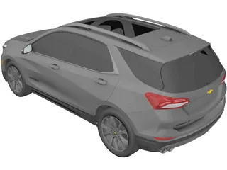 Chevrolet Equinox RS (2023) 3D Model preview