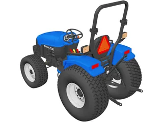 New Holland TC29 3D Model preview