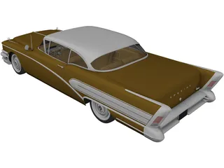 Buick Riviera Special (1958) 3D Model preview