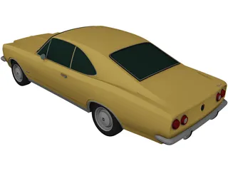 Chevrolet Opala (1978) 3D Model preview