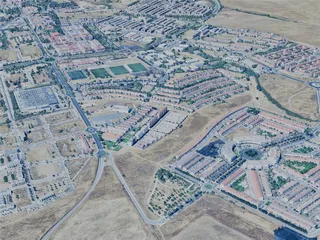 Caceres City, Spain (2025) 3D Model preview
