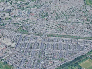 Cardiff City, UK (2025) 3D Model preview