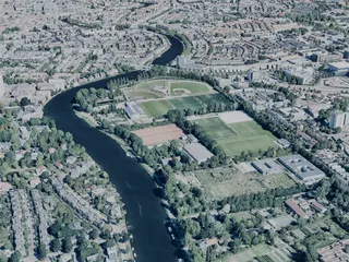 Haarlem City, Netherlands (2024) 3D Model preview