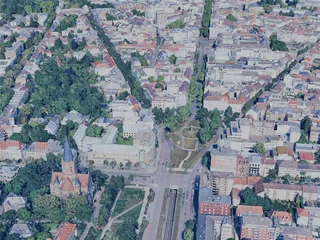 Karlsruhe City, Germany (2025) 3D Model preview