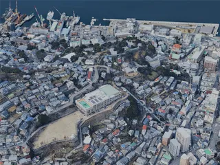 Nagasaki City, Japan (2025) 3D Model preview