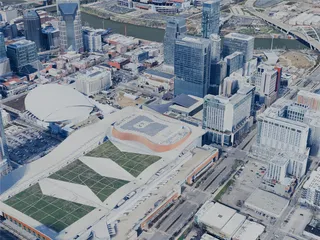 Nashville City, USA (2024) 3D Model preview