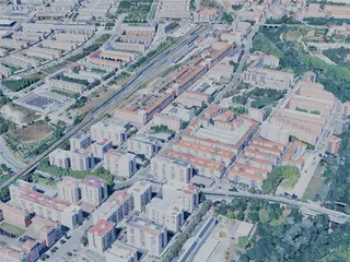 Pamplona City, Spain (2025) 3D Model preview