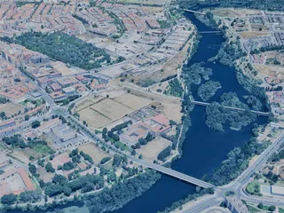 Salamanca City, Spain (2025) 3D Model preview