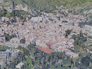 Taormina City, Italy (2024) 3D Model preview