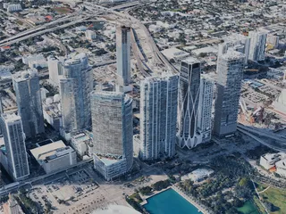 Miami City, FL, USA (2025) 3D Model preview