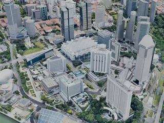 Singapore City, Singapore (2025) 3D Model preview