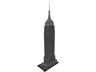 Empire State Building 3D Model preview