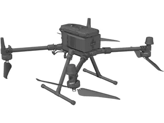 DJI Matrice 350 RTK 3D Model preview