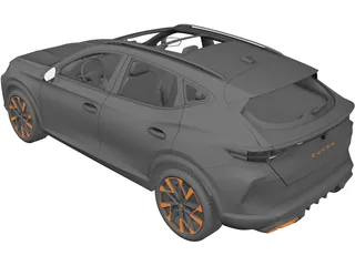 Cupra Formentor (2025) 3D Model preview