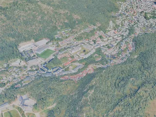 Bergen City, Norway (2025) 3D Model preview