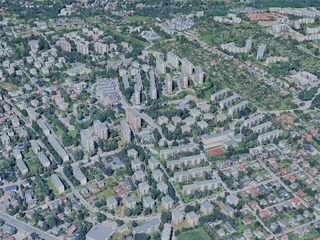 Bielsko-Biala City, Poland (2025) 3D Model preview