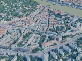 Budapest City, Hungary (2025) 3D Model preview