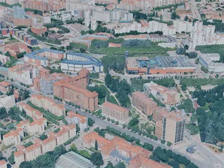 Burgos City, Spain (2025) 3D Model preview