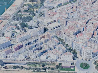 Huelva City, Spain (2025) 3D Model preview
