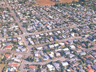 Richmond City, New Zealand (2025) 3D Model preview
