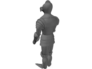Knight Armor 3D Model preview