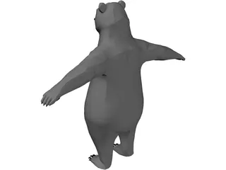 Bear 3D Model preview