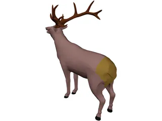 Deer 3D Model preview