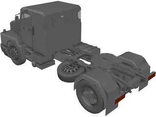 Volvo N10 3D Model preview