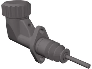 Brake Master Cylinder 3D Model preview