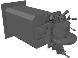 Saw BEWO 350 3D Model preview