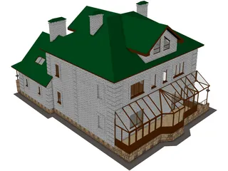 House 3D Model preview