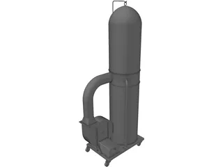Vacuum Cleaner 3D Model preview