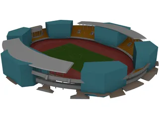 Stadium 3D Model preview