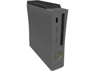 XBox 360 Console 3D Model preview