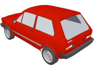 Yugo 45 3D Model preview