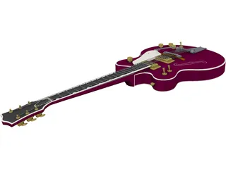 Gretsch Guitar Electric 3D Model preview