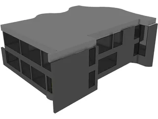 Hamilton House 3D Model preview
