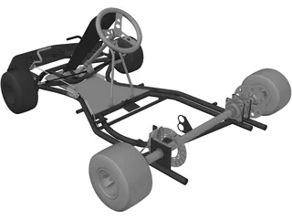 Kart 3D Model preview