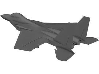 F-15 3D Model preview