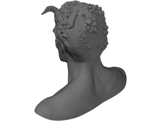 Monster Head 3D Model preview