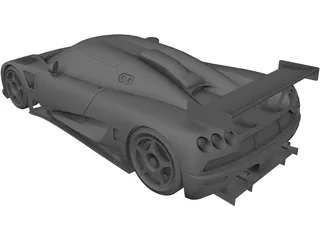 Koenigsegg CCGT 3D Model preview