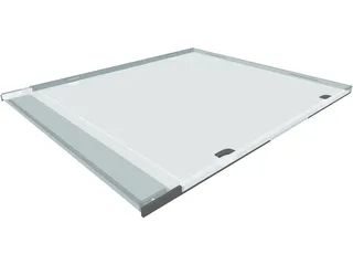 CD Case Jewel Slim 3D Model preview