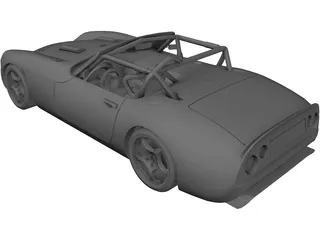 TVR Tuscan Challenge 3D Model preview